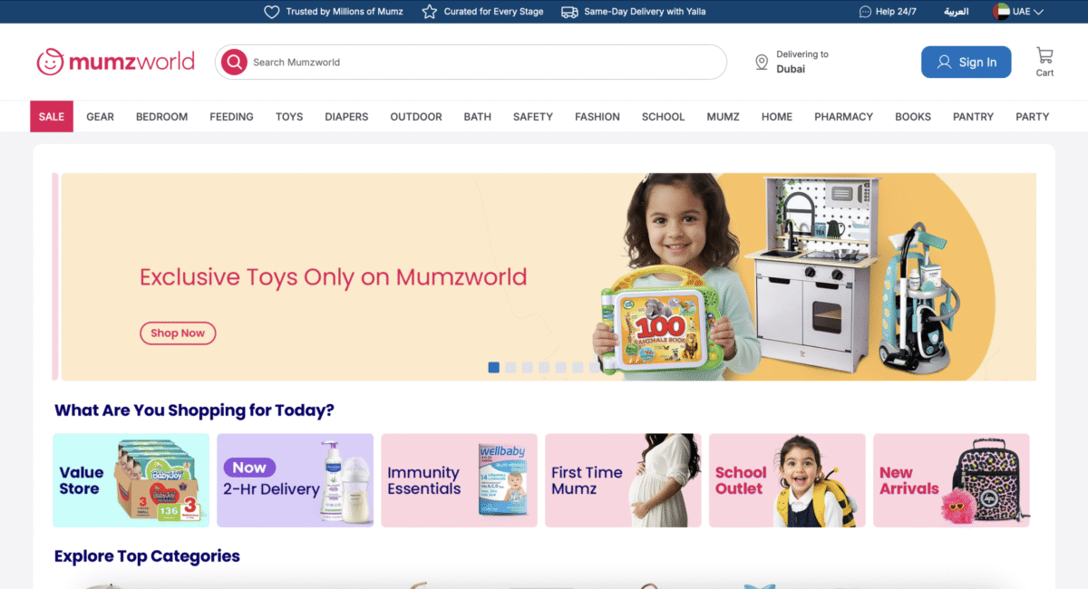Mumzworld Account Management